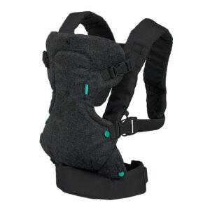 Infantino Flip™ 4-In-1 Convertible Carrier, Black – Black – Size: One Size