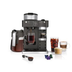 Ninja Espresso & Coffee Barista System, Single-Serve Coffee & Nespresso Capsule Compatible, Multi – Multi – Size: One Size