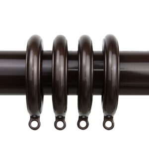 Rod Desyne 1-3/4″ Curtain Eyelet Rings 10-pack Set, Brown – Cocoa – Size: DRAPE RING