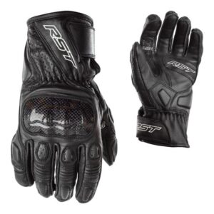 RST 2123 Stunt III CE Motorcycle Glove – 9 / Medium – Black, Black – Black