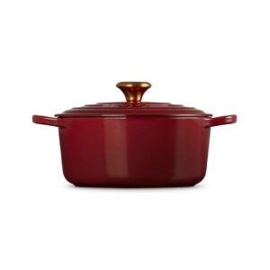 Le Creuset Cast Iron Round Casserole Garnet 24cm / 4.2L