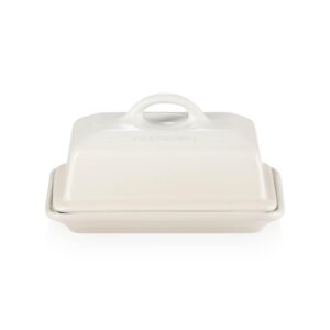 Le Creuset Stoneware Butter Dish – Meringue
