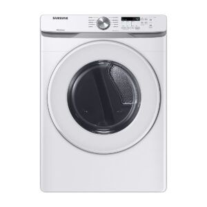 Samsung 7.5 cu. ft. Electric Dryer with Sensor Dry in White (DVE45T6000W/A3)