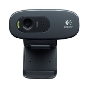 Logitech C270 HD Webcam (Black)