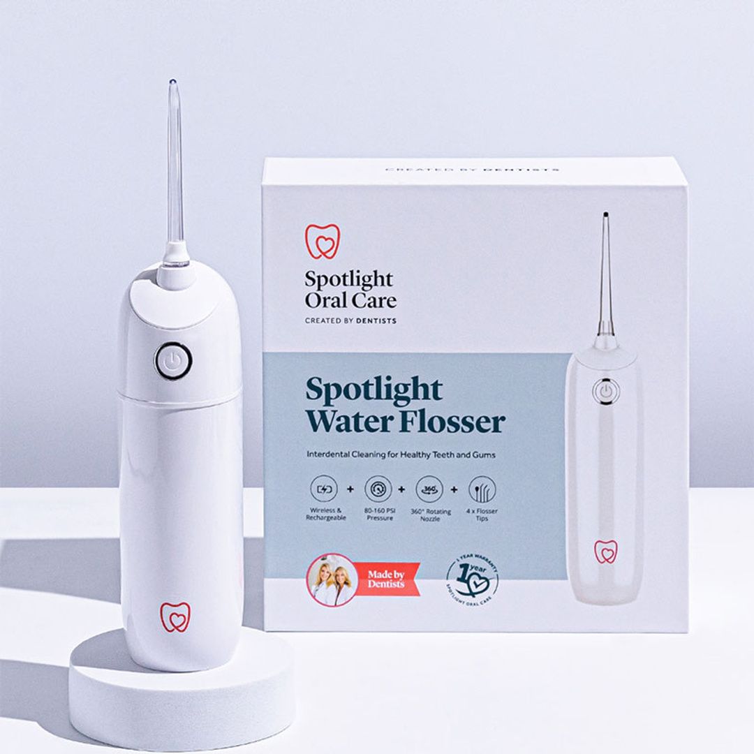 Spotlight Oral Care Water Flosser in Clear Clear