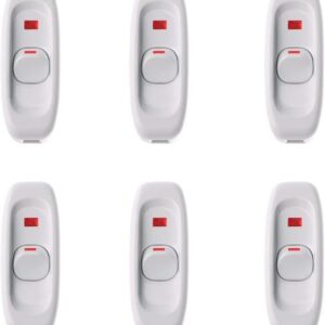 ANGEL CERDA A White Switch, Bedside Lamp Switch, Small Household Appliance Led Switchit Is The Ideal Choice For You.