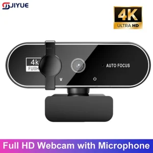 EOENKK 4K Webcam Video Camera 2K Autofocus Streaming Web Cam With Microphone Full HD 1080P Webcams for PC/Computer/Laptop