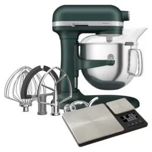 KitchenAid Artisan Pebbled Palm 6.6L Bowl Lift Food Mixer With FREE Gift