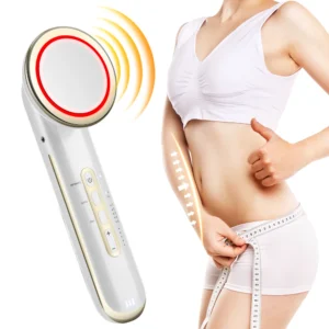 Hailicare EMS Ultrasonic Body Slimming Massager 5 Modes 5 Intensity Weight Loss Fat Burner Skin Care Infrared Facial Lifting Beauty Device
