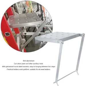 NONE Ladders Work  Ladder Stand Heavy Duty Movable Anti‑Slip Ladders Working  Stand Accessory Building Supplies