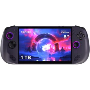 Lenovo Legion Go S 8″ Handheld Gaming Console – AMD Ryzen Z2 Go, 16GB RAM, 1TB SSD, 120Hz WUXGA Touchscreen, SteamOS – Nebula Nocturne, New