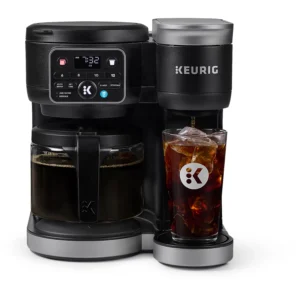 Keurig® K-Duo® Automatic Single Serve K-Cup® Pod & Carafe Coffee Maker (Gen 2) – Black; Coffee Pot & Drip Coffee Maker, Makes 9 Cups 12 Oz