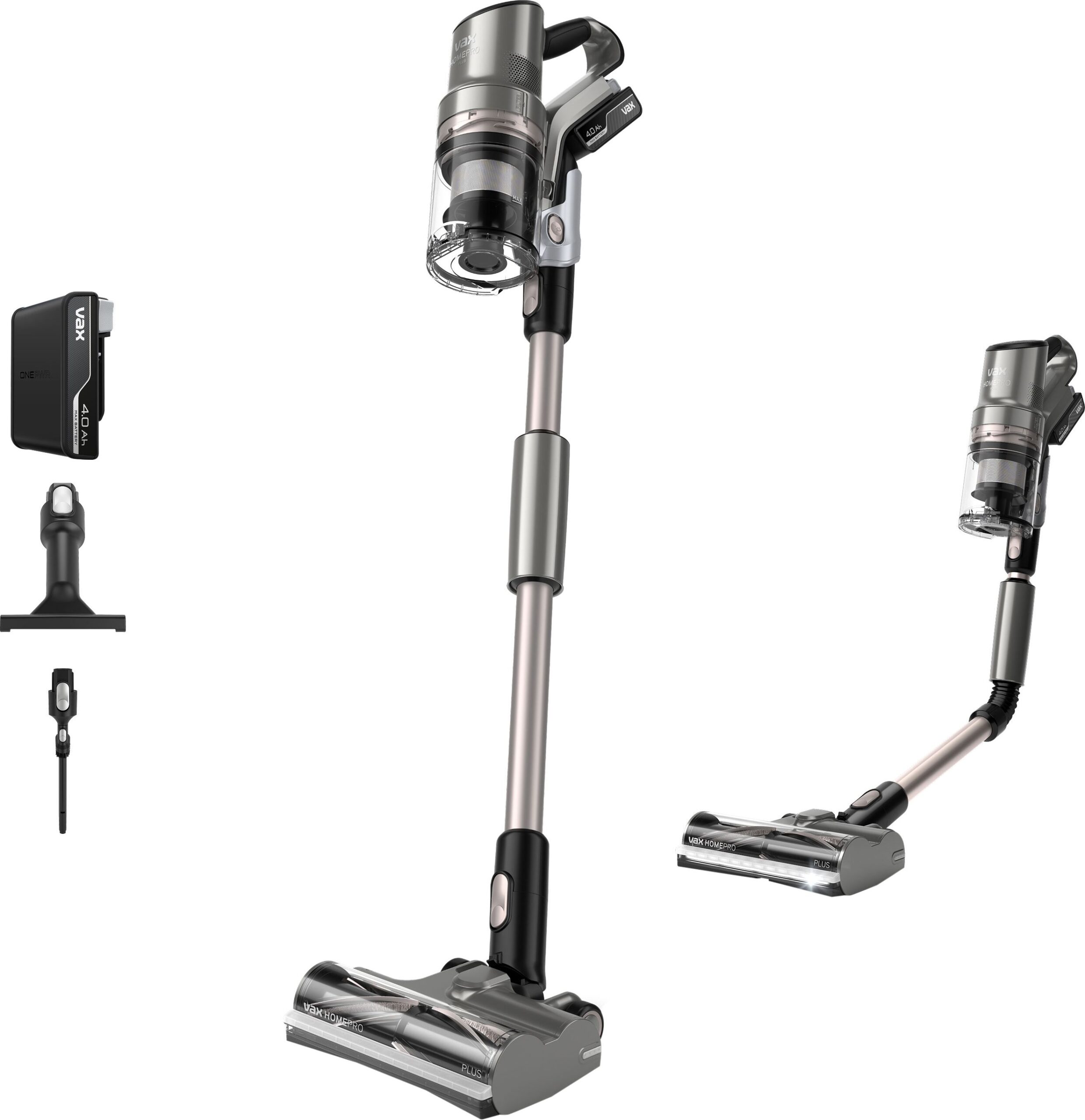 Vax HomePro Plus Cordless Vacuum Cleaner with up to 45 Minutes Run Time - Graphite - CLSV-HPKA, Graphite